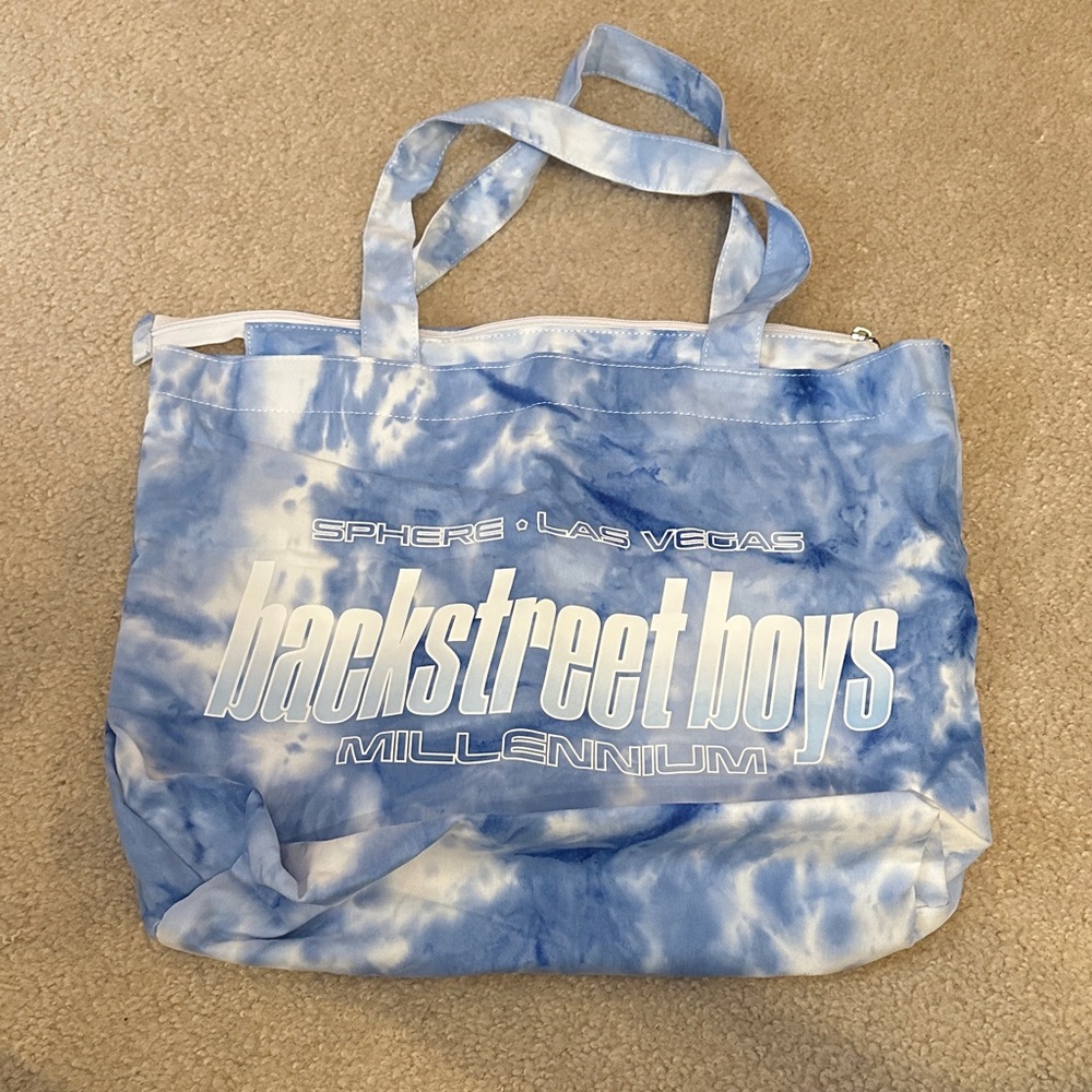 NEW Backstreet BoysTie-Dye Tote Bag/Into the Millennium Sphere Residency